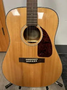 Preowned Fender CD140S NAT Acoustic Guitar