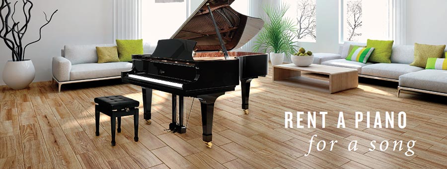 Renta a Piano for a Song Banner