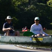 Debbie and Kevin Kayaking