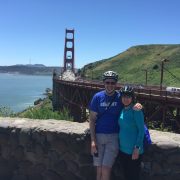 Kevin and Debbie at Golden Gate