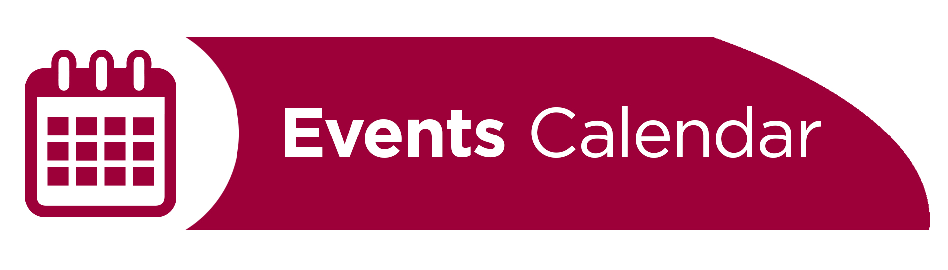 Events Calendar Banner