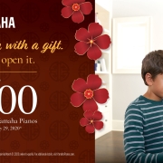 Yamaha They were born with a gift help them open it. Up to $1,000 REbate on Select Yamaha Pianos . Offer ends Feb. 29, 2020