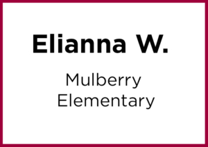 elianna w mulberry elementary