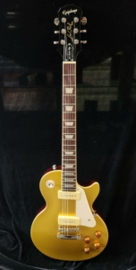 used epiphone les paul gold top